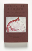 Louise Bourgeois. Recueil des Secrets de Louyse Bourgeois, deluxe edition, front cover. 2005