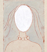 Louise Bourgeois. Untitled, plate 14 of 17, from the illustrated book, Hang On. 2004