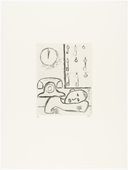 Louise Bourgeois. Untitled, plate 11 of 14, from the portfolio, Autobiographical Series. 1994