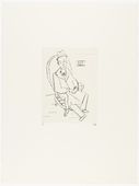 Louise Bourgeois. Untitled, plate 13 of 14, from the portfolio, Autobiographical Series. 1994