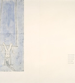 Louise Bourgeois. Untitled, plate 6 of 17, from the illustrated book, Hang On. 2004