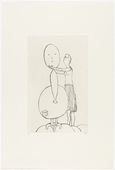 Louise Bourgeois. Untitled, plate 14 of 14, from the portfolio, Autobiographical Series. 1994