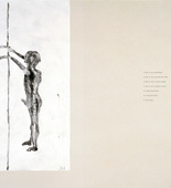 Louise Bourgeois. Untitled, plate 9 of 17, from the illustrated book, Hang On. 2004