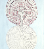 Louise Bourgeois. Untitled, plate 10 of 17, from the illustrated book, Hang On. 2004