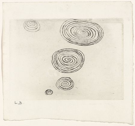 Louise Bourgeois. Spirales. c. 1974