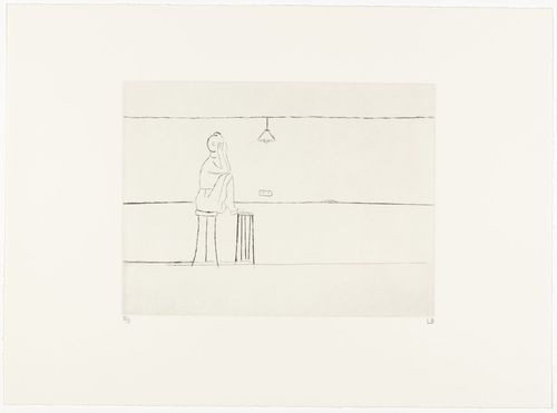 Louise Bourgeois. Empty Nest, plate 6 of 14, from the portfolio, Autobiographical Series. 1994