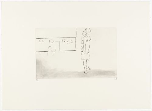 Louise Bourgeois. Untitled, plate 7 of 14, from the portfolio, Autobiographical Series. 1994