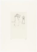 Louise Bourgeois. Untitled, plate 8 of 14, from the portfolio, Autobiographical Series. 1994