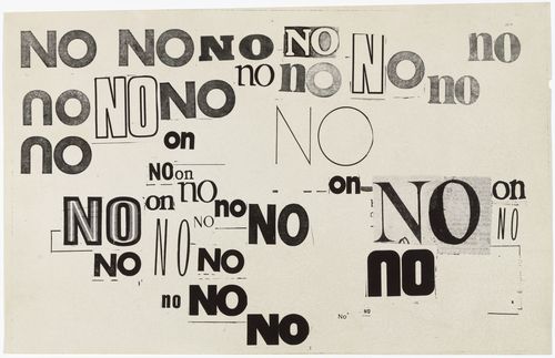 Louise Bourgeois. No (2). 1973