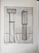 Louise Bourgeois. Plate 2 of 9, from the illustrated book, He Disappeared into Complete Silence, first edition (Example 18). 1947