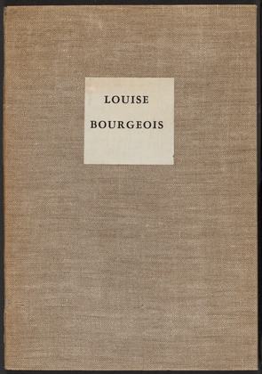 Louise Bourgeois. He Disappeared into Complete Silence, first edition (Example 3). 1947