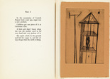 Louise Bourgeois. Plate 4 of 9, from the illustrated book, He Disappeared into Complete Silence, first edition (Example 19). 1947