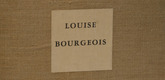 Louise Bourgeois. He Disappeared into Complete Silence, first edition (Example 2). 1947