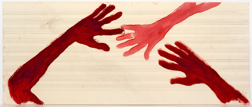 Louise Bourgeois. Untitled (no. 18) in 10 AM Is When You Come to Me (set 3), from the series of installation sets (1-10). 2006