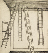Louise Bourgeois. Plate 8 of 9, from the illustrated book, He Disappeared into Complete Silence, first edition (Example 19). 1947