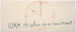 Louise Bourgeois. Untitled (no. 19) in 10 AM Is When You Come to Me (set 5), from the series of installation sets (1-10). 2006