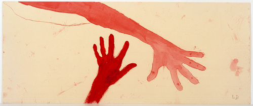 Louise Bourgeois. Untitled (no. 10) in 10 AM Is When You Come to Me (set 4), from the series of installation sets (1-10). 2006