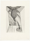 Louise Bourgeois. Untitled, plate 10 of 11, from the illustrated book, He Disappeared into Complete Silence, second edition. 1995