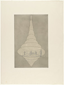Louise Bourgeois. Untitled, plate 1 of 8, from the puritan. 1990