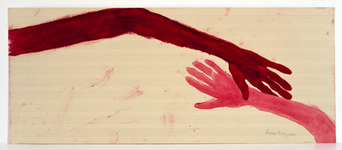 Louise Bourgeois. Untitled (no. 9) in 10 AM Is When You Come to Me (set 6), from the series of installation sets (1-10). 2006