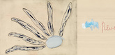 Louise Bourgeois. Untitled, no. 23, in Nothing to Remember (set 3), from the series of folio sets (1-6). 2004-2006