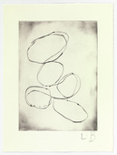Louise Bourgeois. Untitled, plate 13 of 15, from the series, Nature Study. 2009