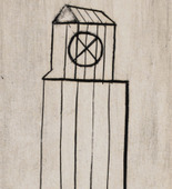 Louise Bourgeois. Plate 1 of 9, from the illustrated book, He Disappeared into Complete Silence, first edition (Example 5). 1947
