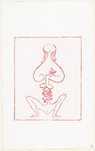 Louise Bourgeois. La Nausée, plate 1 of 7, from the portfolio, La Réparation. 2001