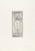 Louise Bourgeois. Femme Maison. 1984; reprinted 1990