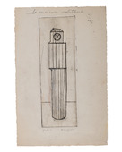 Louise Bourgeois. Plate 1 of 9, from the illustrated book, He Disappeared into Complete Silence, first edition (Example 14). 1947
