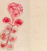 Louise Bourgeois. Untitled, no. 3 of 6, from the series, I Give Everything Away. 2010