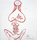Louise Bourgeois. Self Portrait: La Nausée. 2001