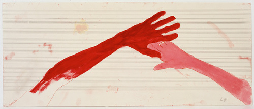Louise Bourgeois. Untitled (no. 5) in 10 AM Is When You Come to Me (set 1), from the series of installation sets (1-10). 2006