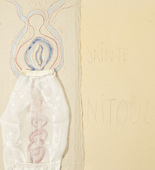 Louise Bourgeois. Untitled, no. 1 of 3, from the series, Sainte Nitouche. 2009