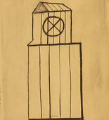 Louise Bourgeois. Plate 1 of 9, from the illustrated book, He Disappeared into Complete Silence, first edition (Example 12). 1947