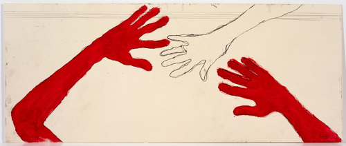 Louise Bourgeois. Untitled (no. 18) in 10 AM Is When You Come to Me (set 1), from the series of installation sets (1-10). 2006
