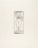 Louise Bourgeois. Femme Maison. 1984