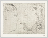 Louise Bourgeois. Untitled, plate 2 of 6, from the portfolio, Together. 2005