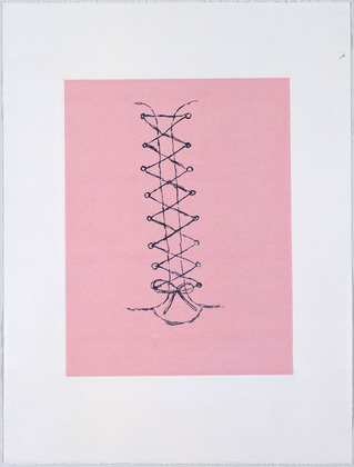 Louise Bourgeois. Lacing. 1990