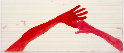 Louise Bourgeois. Untitled (no. 5) in 10 AM Is When You Come to Me (set 5), from the series of installation sets (1-10). 2006