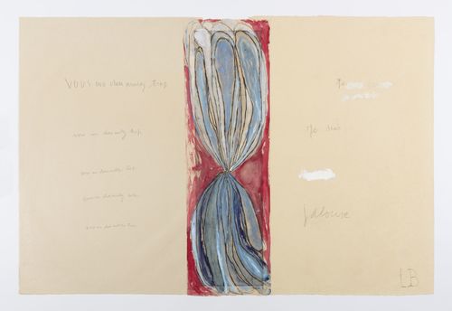 Louise Bourgeois. Untitled, no. 2 of 3, from the series, Jalouse. 2009