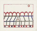 Louise Bourgeois. The Happy House, plate 7 of 7, from the portfolio, La Réparation. 2002-2003