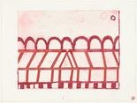 Louise Bourgeois. The Happy House, plate 7 of 7, from the portfolio, La Réparation. 2002-2003