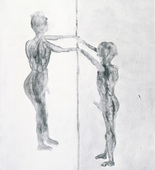 Louise Bourgeois. Two Figures / Father and Son. 2004