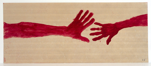 Louise Bourgeois. Untitled (no. 11) in 10 AM Is When You Come to Me (set 6), from the series of installation sets (1-10). 2006
