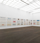 Louise Bourgeois. La Rivière Gentille (set 1), from the series of installation sets (1-3). 2007