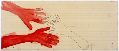 Louise Bourgeois. Untitled (no. 13) in 10 AM Is When You Come to Me (set 4), from the series of installation sets (1-10). 2006