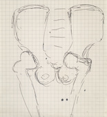 Louise Bourgeois. Untitled (Anatomy). 1987
