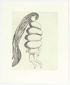 Louise Bourgeois. Spiral Woman, plate 2 of 7, from the portfolio, La Réparation. 2001