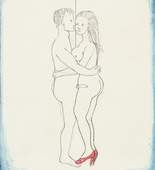Louise Bourgeois. The Couple, plate 5 of 7, from the portfolio, La Réparation. 2003